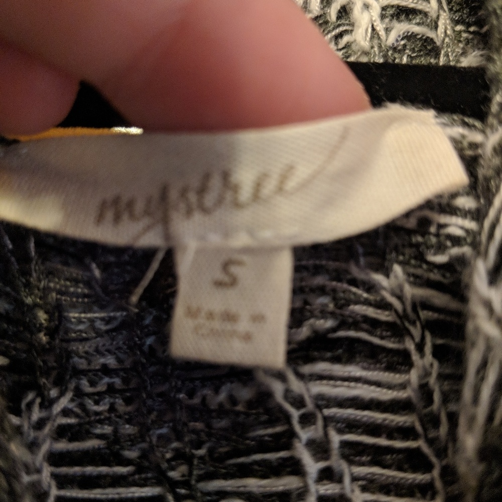 Mystree Long Hooded Button Down Duster. Like New. - image 6